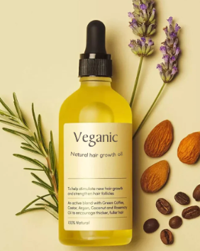Veganic Natural Hair Growth Oil (Single Item)