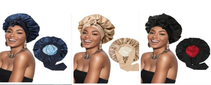 Artificial Silk Satin Hair Wrap Hat