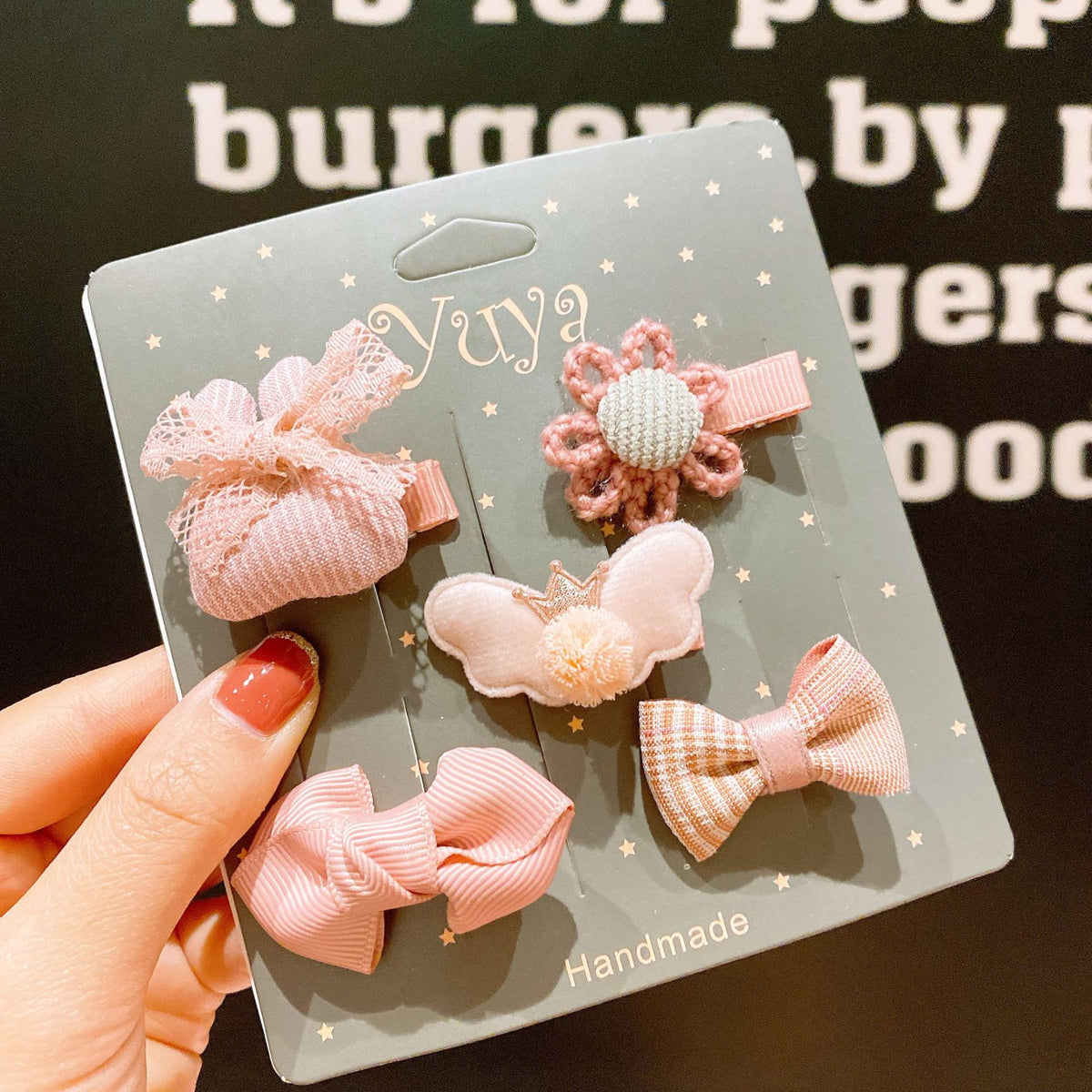 Korean Baby Hair Clips Set for Girls - Cute Accessories