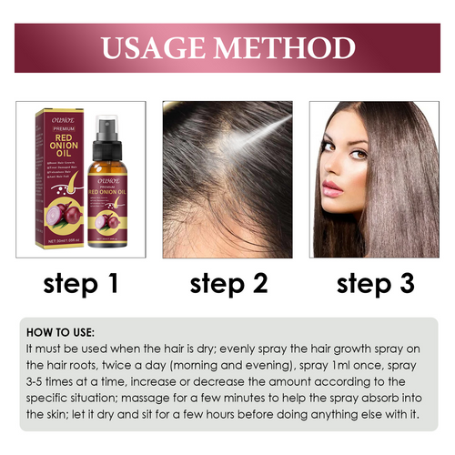 Onion Hair Growth Oil Spray