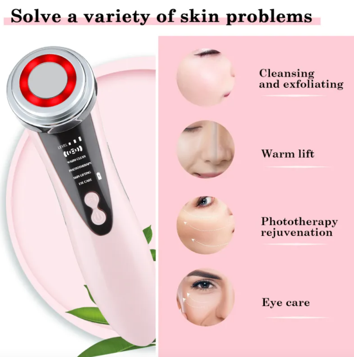 Skin Rejuvenation Face Beauty Wand