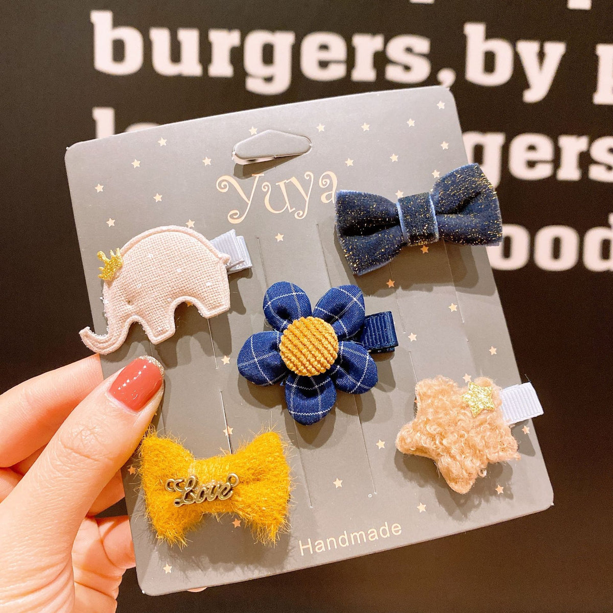 Korean Baby Hair Clips Set for Girls - Cute Accessories