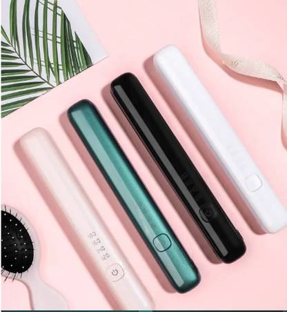 Wireless Charging Hair Straightener