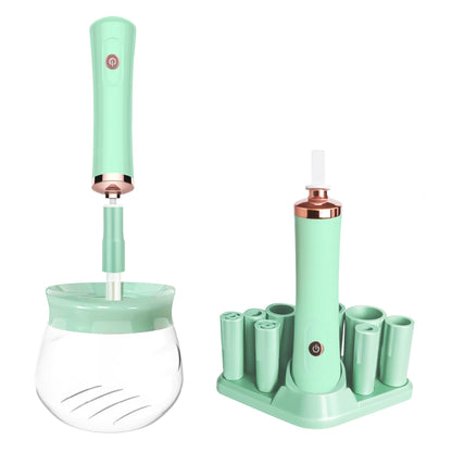 Electric Makeup Brush Cleaner & Dryer Spinner