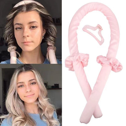 Lazy Sleep Curling Wand Set for Big Waves (No Heat)