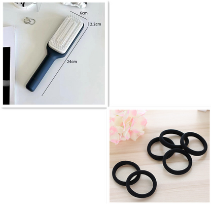 Self-Cleaning Hair Brush