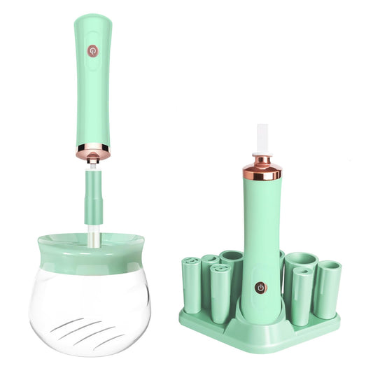 Electric Makeup Brush Cleaner & Dryer Spinner