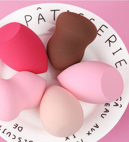 Water Droplet Shaped Makeup Puff for Dry and Wet Use