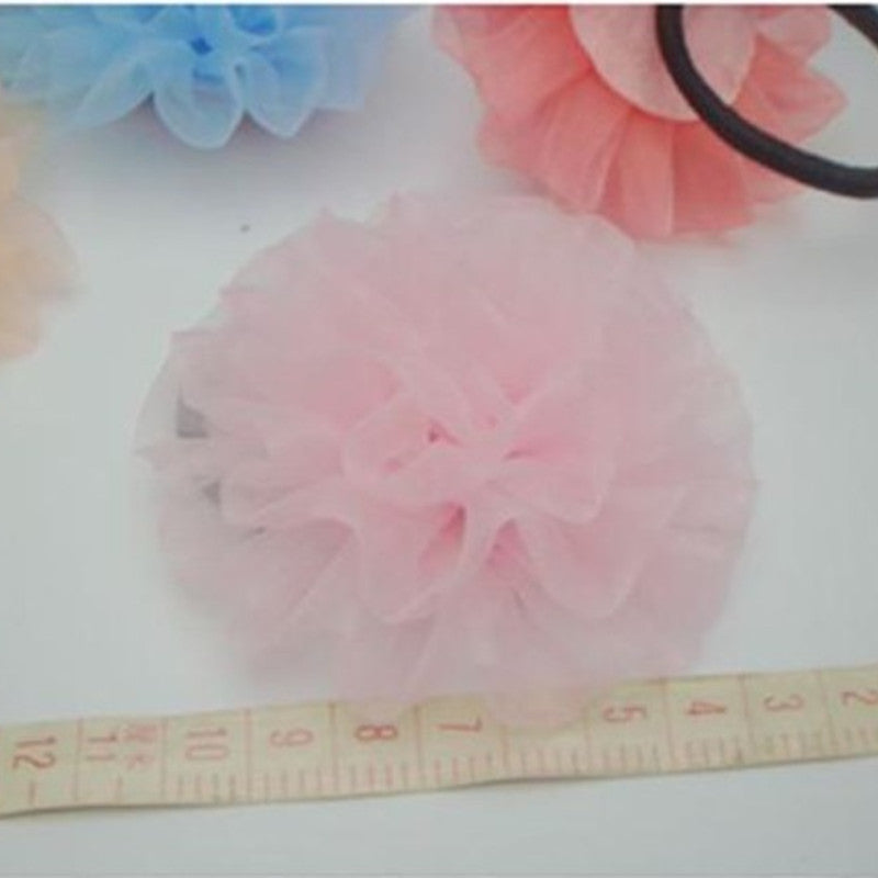 Korean Silk Flower Hair Clip for Girls' Accessories