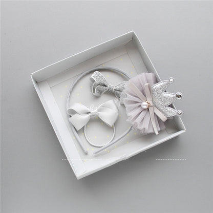 TZ-98 Korean Style Children's Jewelry Set with Hair Clips