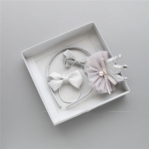 TZ-98 Korean Style Children's Jewelry Set with Hair Clips