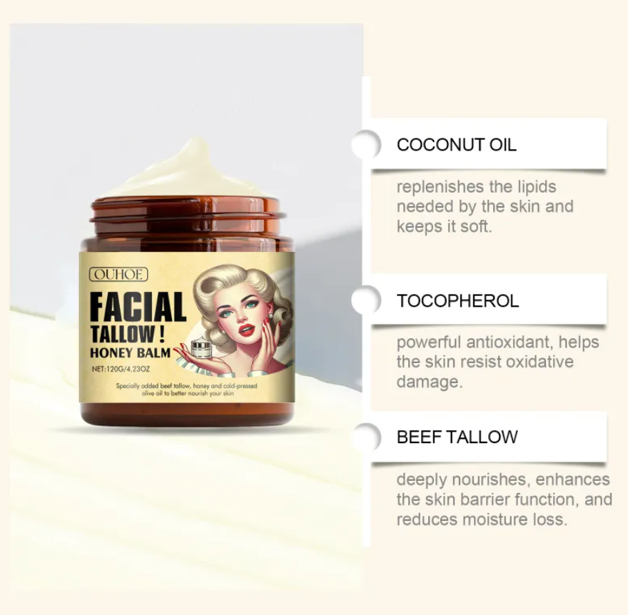 Tallow Honey Skin Moisturizing Cream