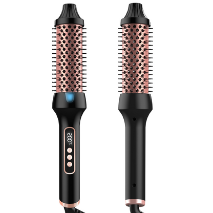 Anion Roller Comb Hair Straightener & Curler
