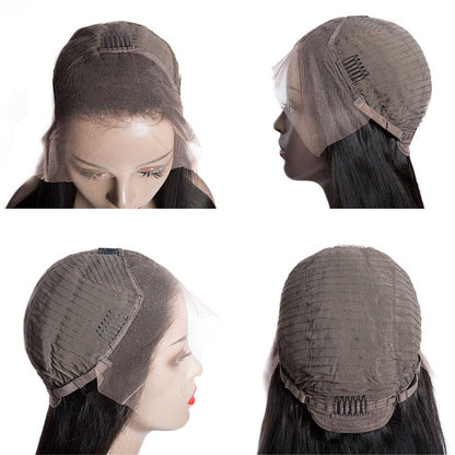 Real Hair 13X4 Lace Short Bob Wigs Set for Women