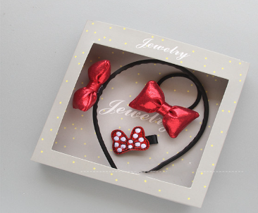 TZ-98 Korean Style Children's Jewelry Set with Hair Clips