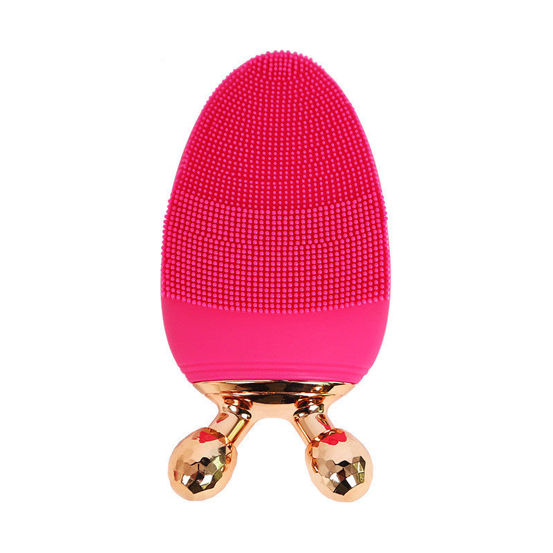 Pore Cleanser and Facial Slimming Device with Silicone