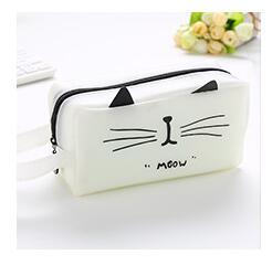 Cute Cat Cosmetic Bag for Travel and Toiletries